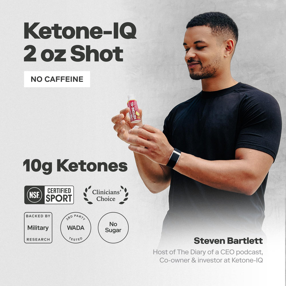 Ketone-IQ No Caffeine Shot