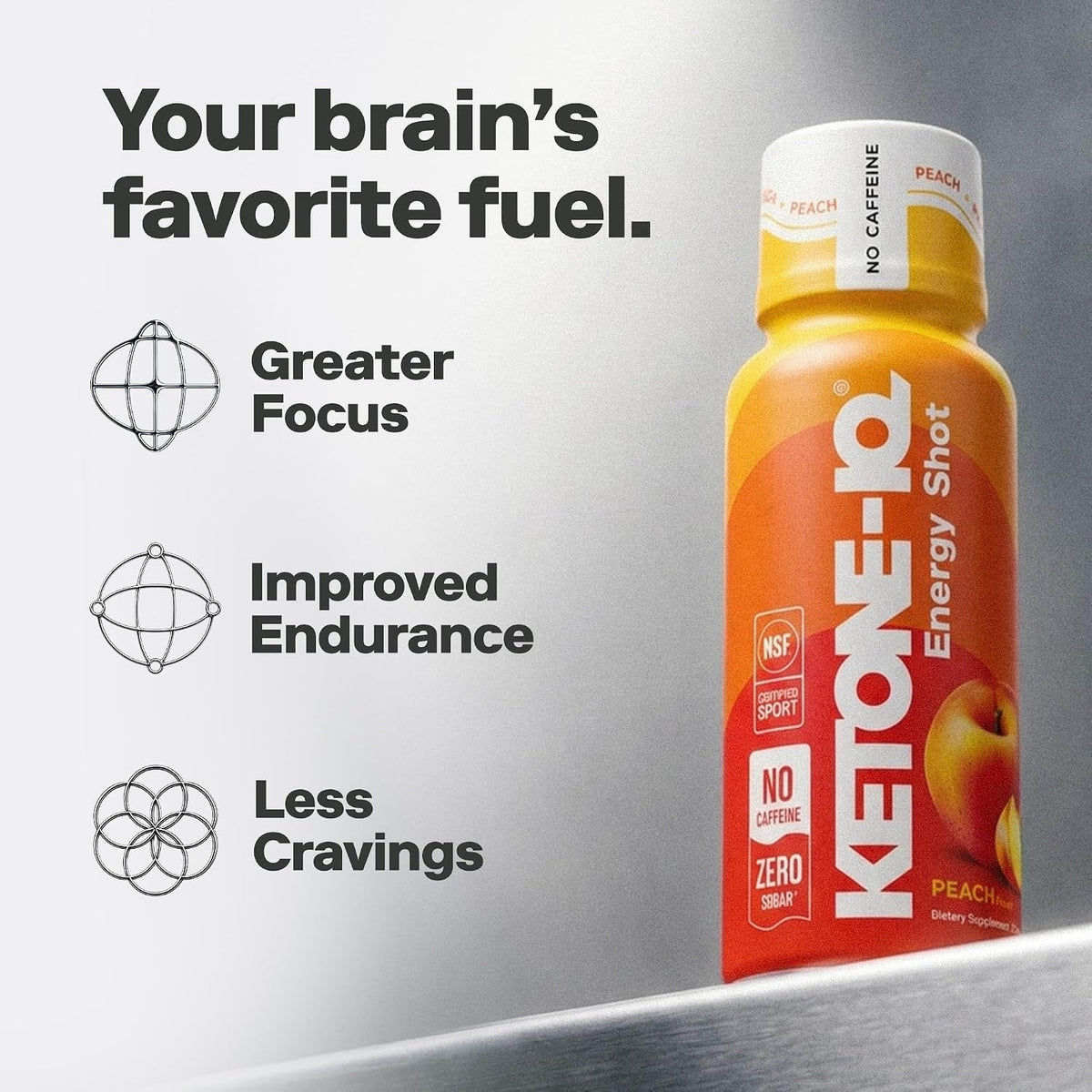 Ketone-IQ No Caffeine Shot