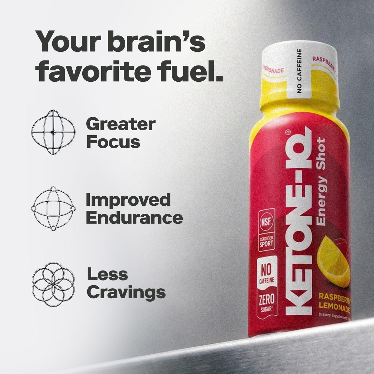 Ketone-IQ No Caffeine Shot